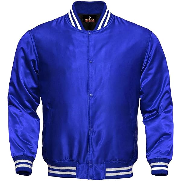 ジャケット・アウター Satin Over Jacket 36 Leder Fashions Men's Stylish 90s Texas Bomber Satin Jacket